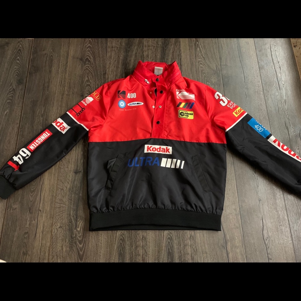 Black and Red Nascar Inspired Jacket